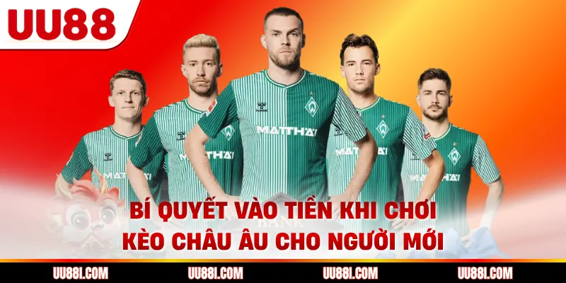 Bí quyết vào tiền khi chơi kèo châu Âu cho người mới